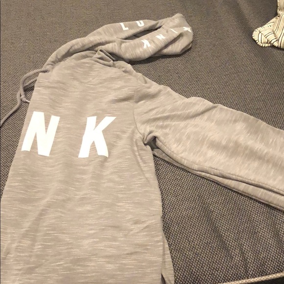 PINK Victoria's Secret Tops - Small Gray PINK VS hoodie